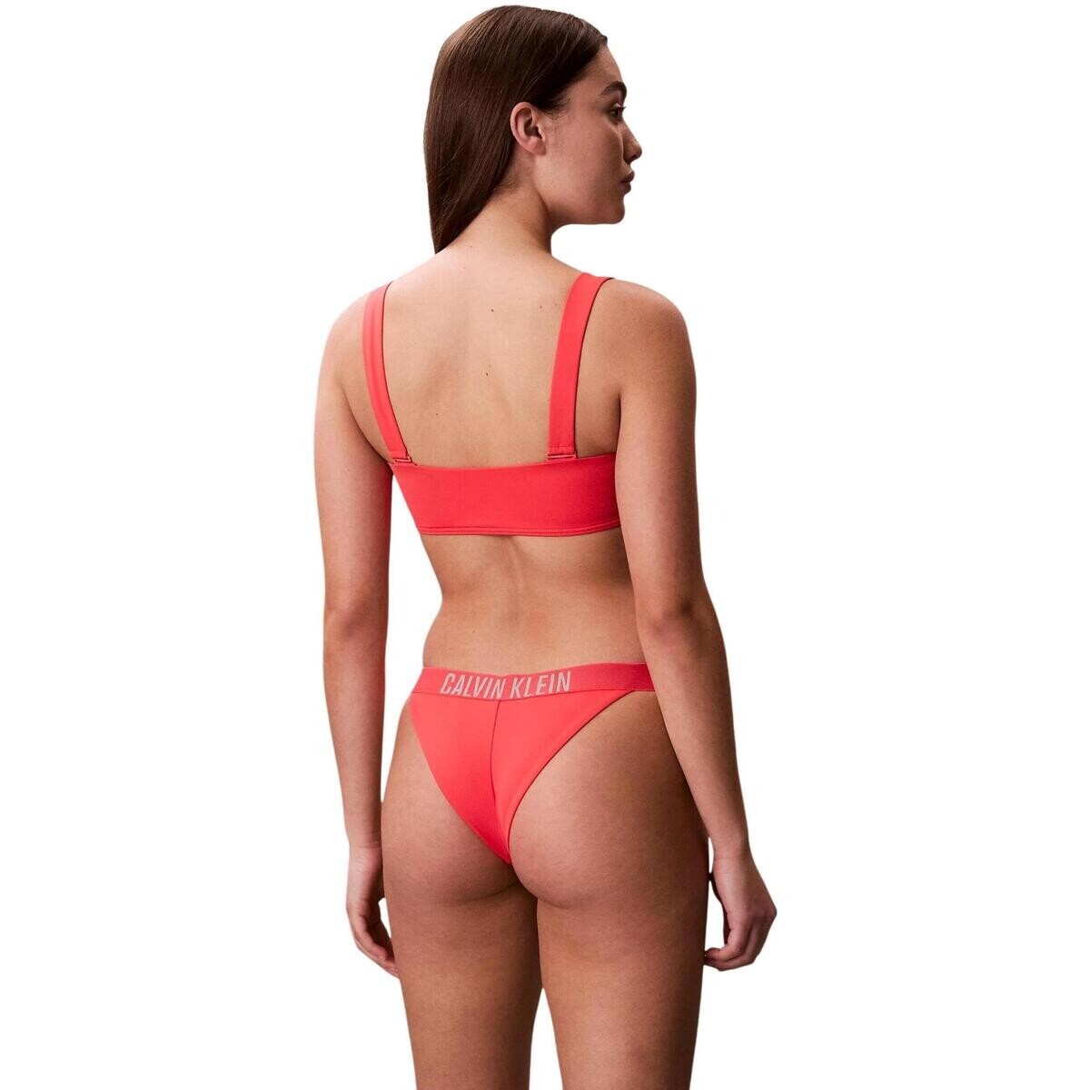 Calvin Klein Jeans  BANDEAU W STRAPS LV00Q61223  Oranžová