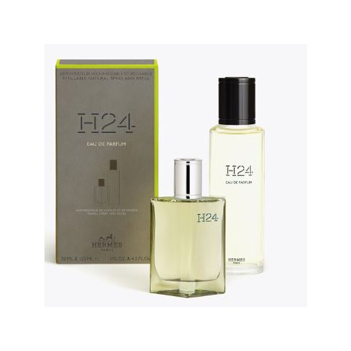 Hermès Paris  Set H24 - Parfém - 125ml - Recarga + Mini 30ml  ruznobarevne