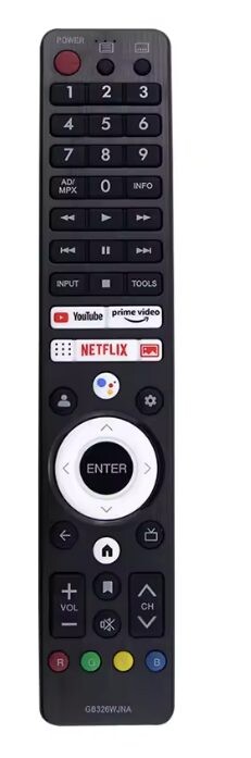 Eclipsera Náhradní dálkový ovladač GB326WJNA pro Sharp TV s hlasovým ovládáním