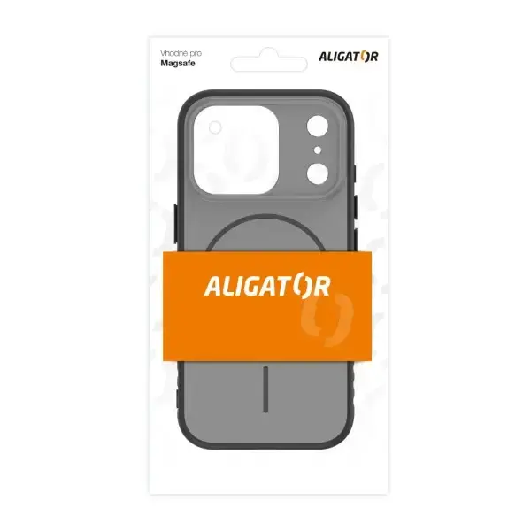 Pouzdro ALIGATOR MagFit pro Apple iPhone 17 Pro, černá
