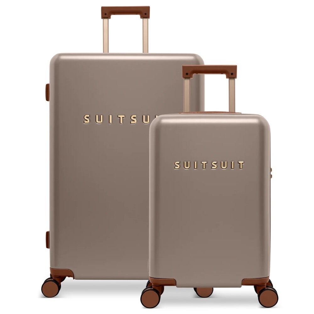Sada 2 cestovních kufrů Suitsuit Serenity - světle hnědá