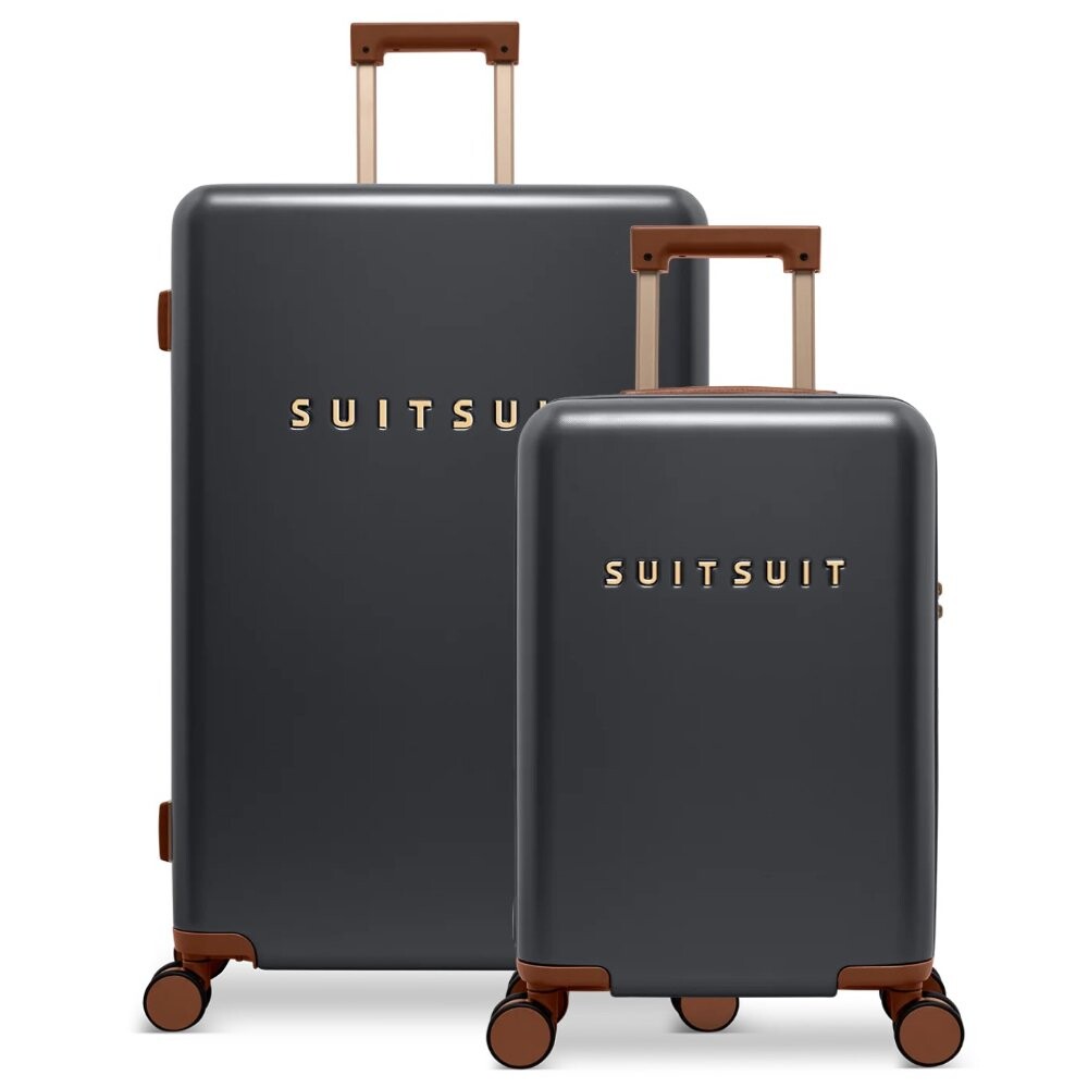 Sada 2 cestovních kufrů Suitsuit Serenity - černá