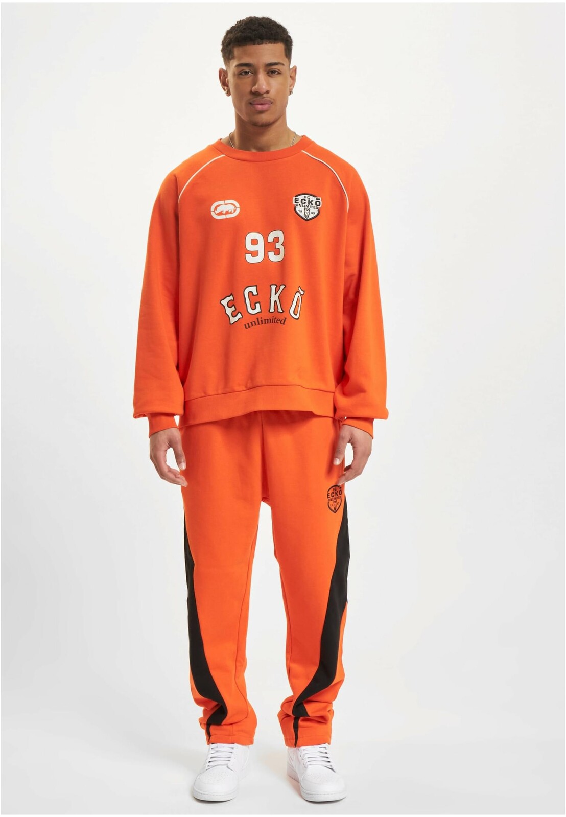 Mikina Ecko Unltd. Overload - oranžová, S