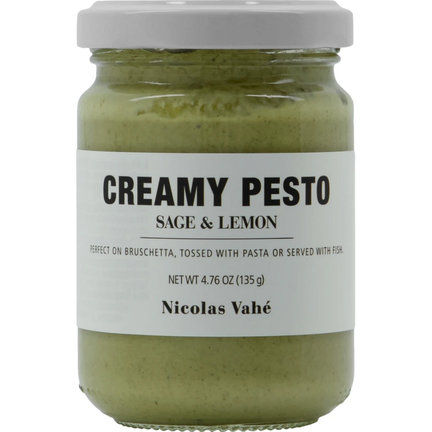 Krémové pesto šalvěj a citron 135 g SAGE & LEMON Nicolas Vahé