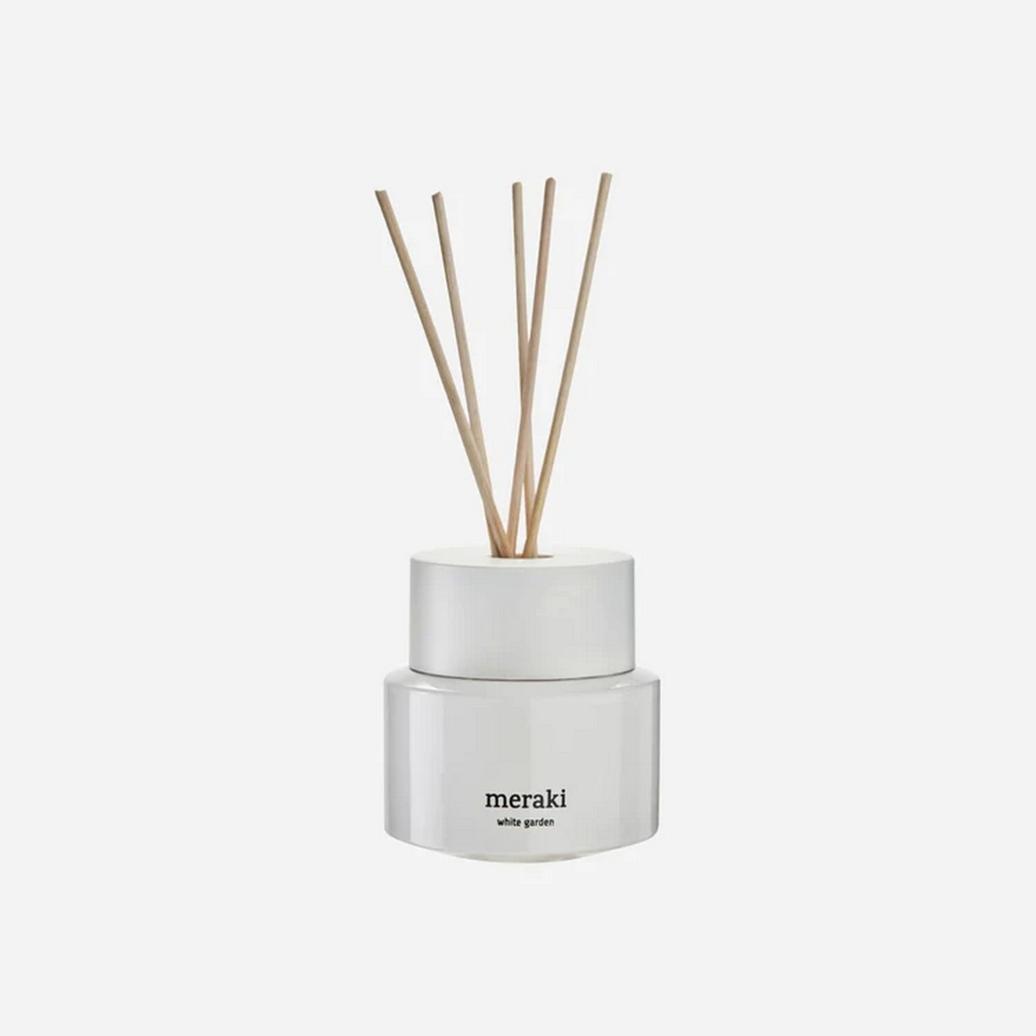 Vonný difuzér 100 ml Meraki WHITE GARDEN - bílý