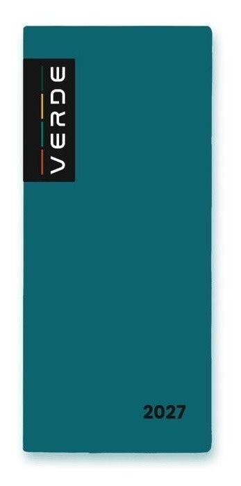 Měsíční diář 2027 - PVC- VERDE milano - 8-61426