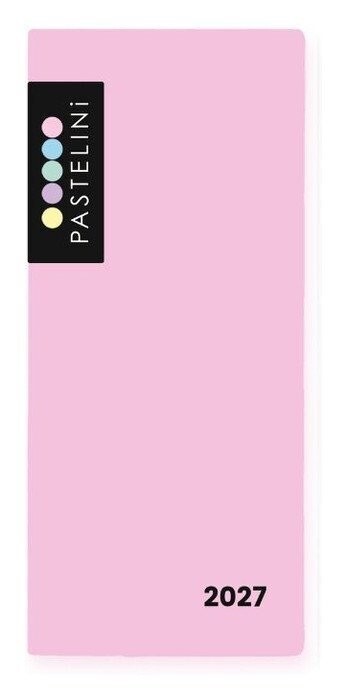 Karton P+P Měsíční diář 2027 - PVC- PASTELINI růžová - 8-67726 – Karton P+P | Růžová |