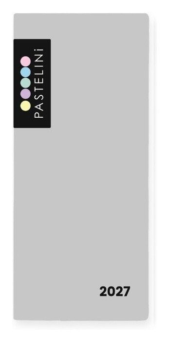 Karton P+P Měsíční diář 2027 - PVC- PASTELINI šedá - 8-68026 – Karton P+P | Šedá |