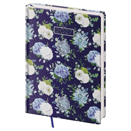 Helma 365 Denní diář A5 - Vario - Lyra Floral - DVL422-12-27