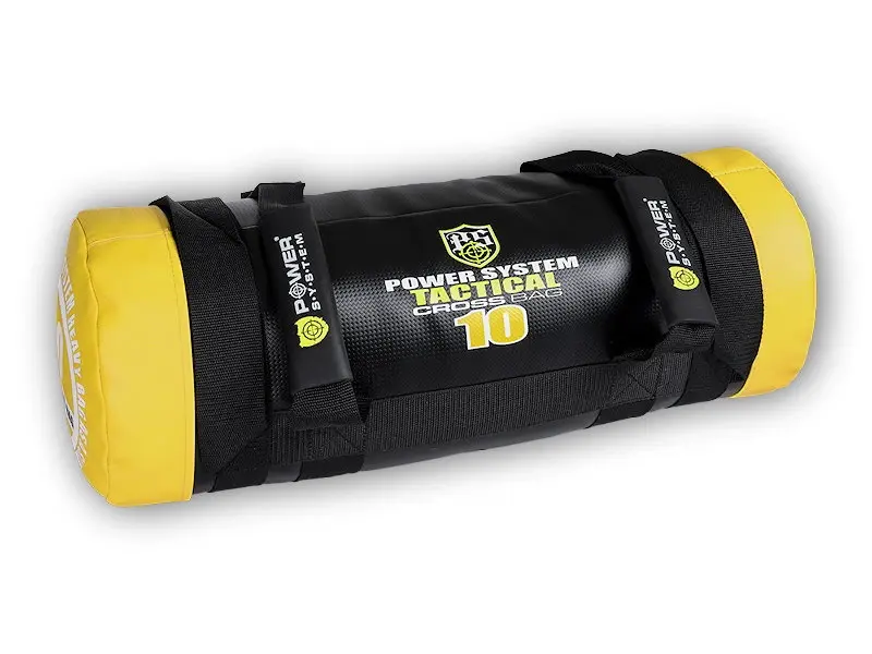 Power System Posilovací vak Tactical Crossbag 10kg žlutý
