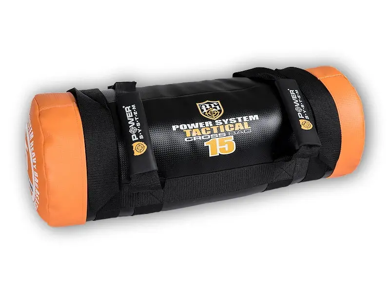 Power System Posilovací vak Tactical Crossbag 15kg oranžový