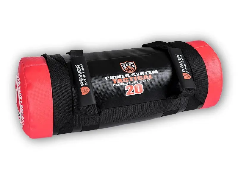 Power System Posilovací vak Tactical Crossbag 20kg červený
