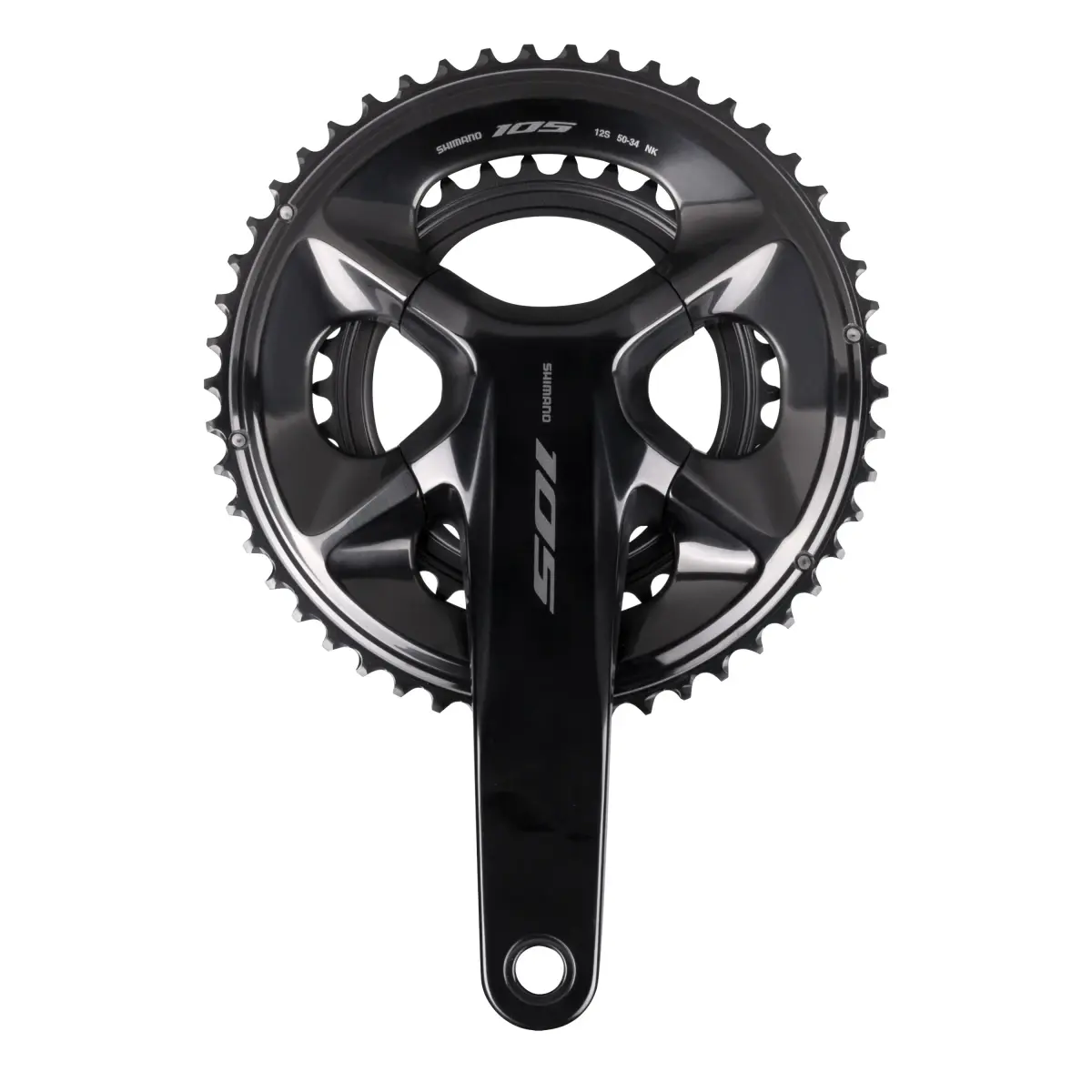 Shimano Kliky silniční SH FCR7100 12k 172,5+osa 50/34 čer.
