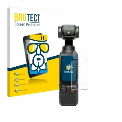 Ochranná fólie BROTECT AirGlass Glass Screen Protector for DJI Osmo Pocket 3 (Display + Lens)