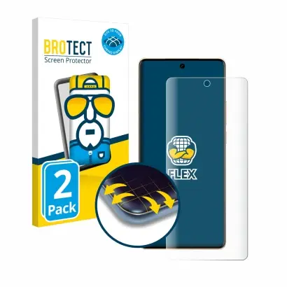 Ochranné fólie 2 Pack BROTECT Flex Full-Cover Screen Protector for Vivo X100 Ultra