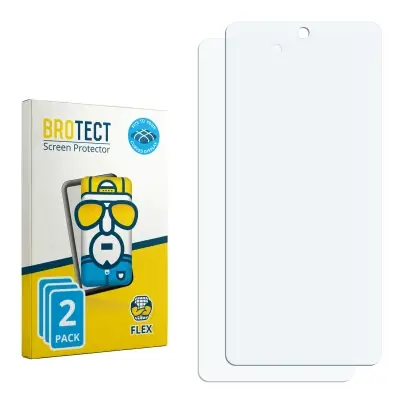 Ochranné fólie 2 Pack BROTECT Flex Full-Cover Screen Protector for Vivo X100