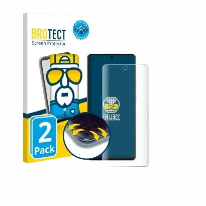 Ochranné fólie 2 Pack BROTECT Flex Full-Cover Screen Protector for Vivo X100 Pro