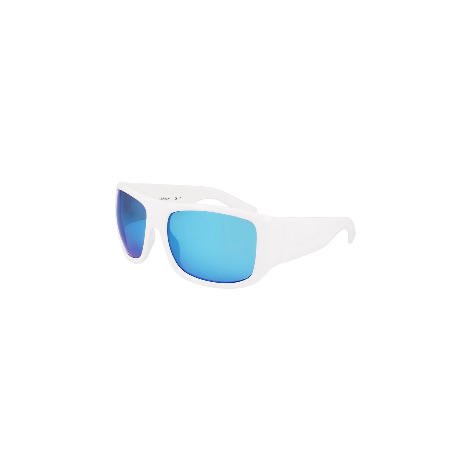 sluneční brýle DRAGON - Calypso - Shiny White Polarized Lumalens Blue Ionized Lens (102)