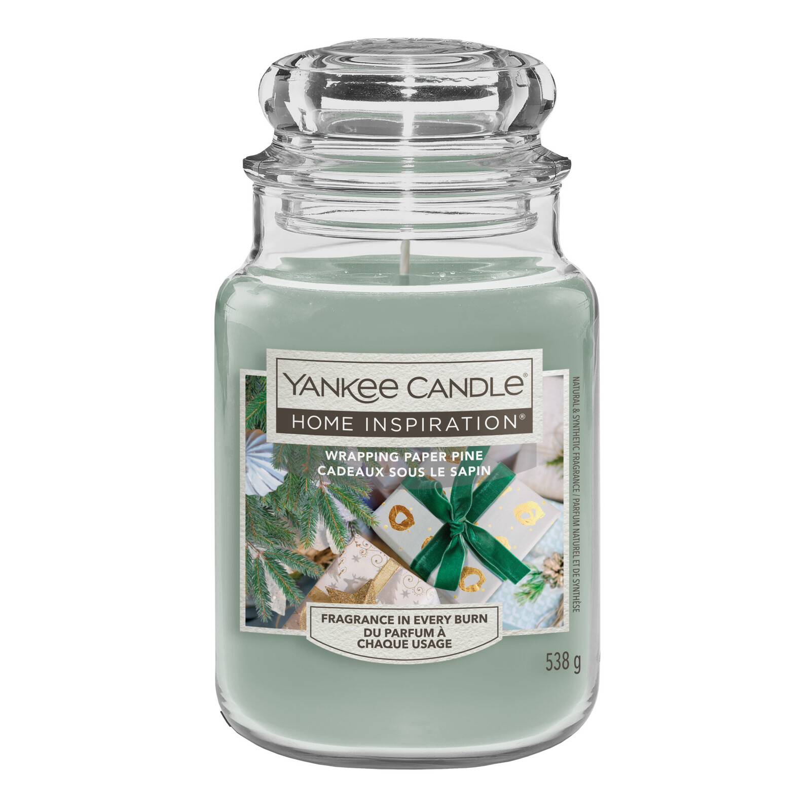 Yankee Candle Vonná svíčka Home Inspiration velká Wrapping Paper Pine 538 g
