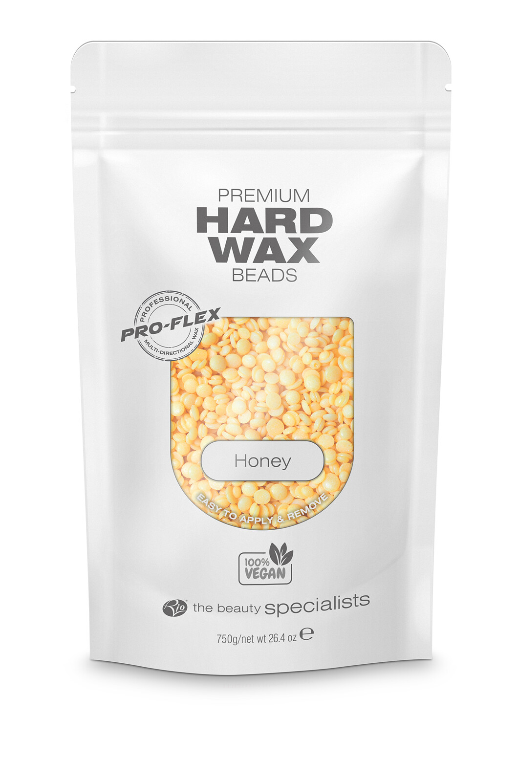 Rio-Beauty Depilační voskové perly Premium Honey Hard Wax Beads 750 g