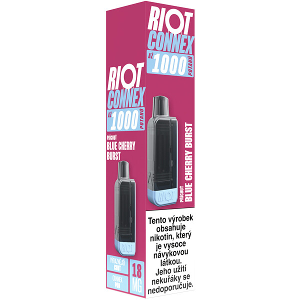 Pod Riot Connex 1000 Blue Cherry Burst 18mg/ml
