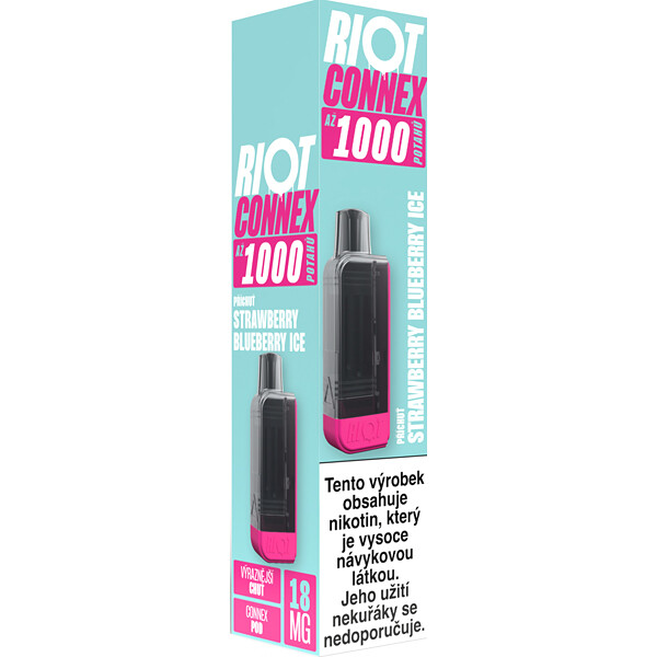 Pod Riot Connex 1000 Strawberry Blueberry Ice 18mg/ml