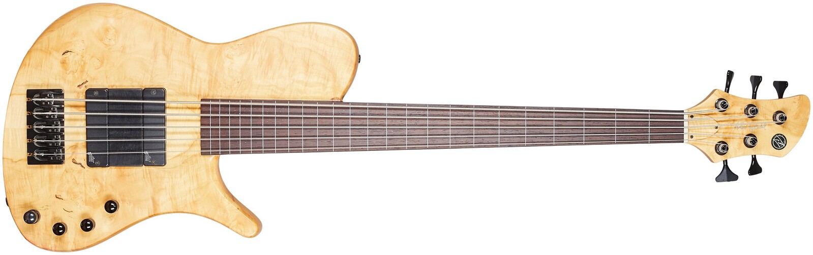 AV Basses 2021 AVS5 Converted Fretless