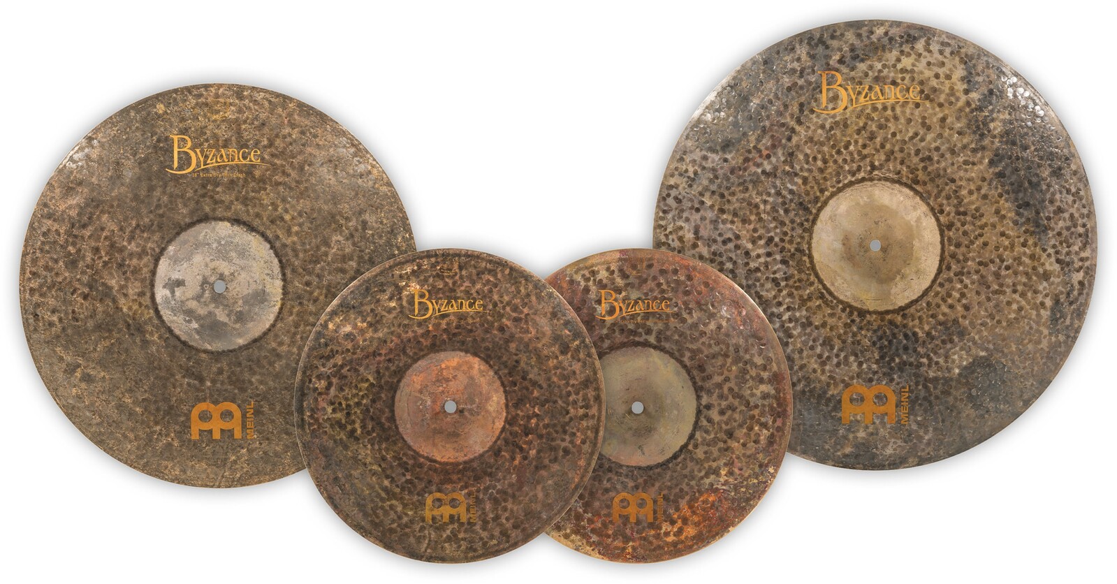 Meinl Byzance 3pcs Extra Dry Complete Cymbal Set