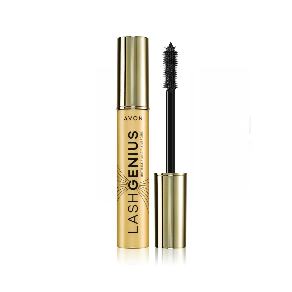Avon Lash Genius Multitask & Multiply Mascara Řasenka pro objem, styling a natočení řas 10ml