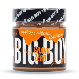 BigBoy Grand Zero s mléčnou čokoládou 220 g