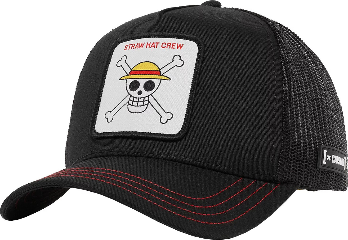 Černá pánská kšiltovka Capslab One Piece Trucker Cap CL-OP1-1-SKU2 Velikost: ONE SIZE