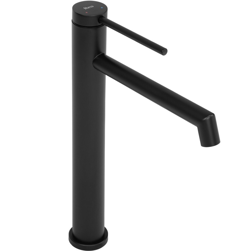 REA Umyvadlová baterie Foss BLACK Matt vysoká (REA-B5320) 2. jakost