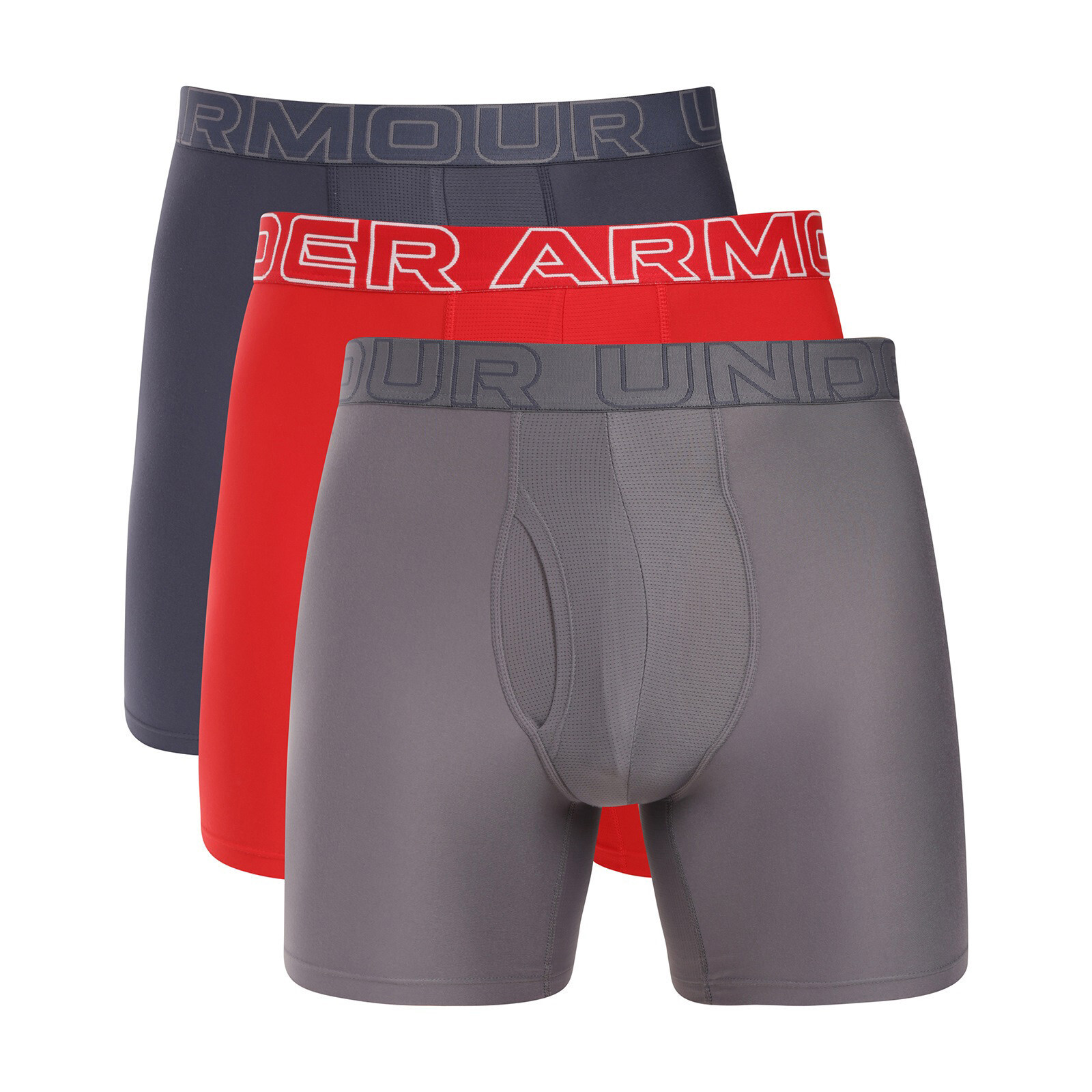 Poškozený obal - 3PACK pánské boxerky Under Armour vícebarevné (1383878 044) M, trenky / trenýrky