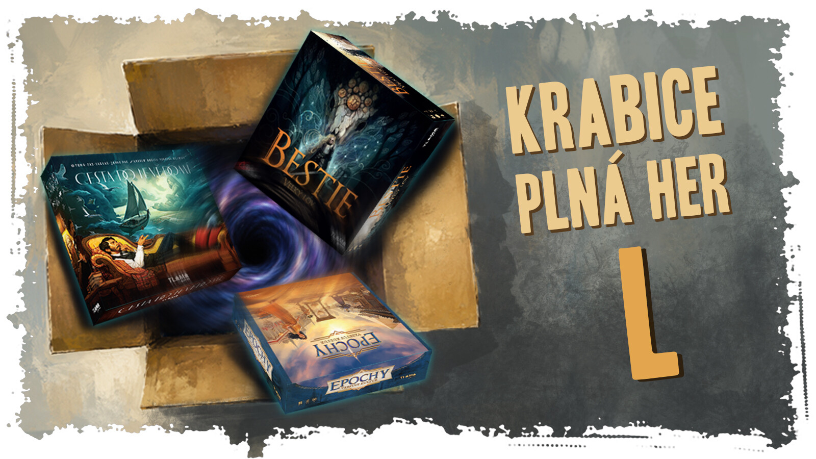 TLAMA games Krabice plná her - L