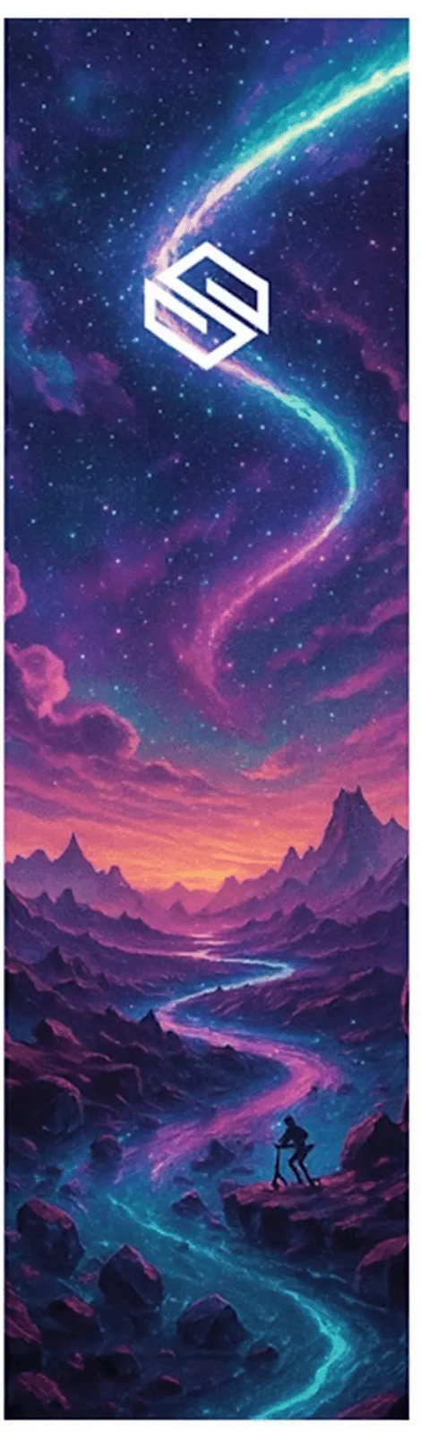 Striker - Cosmic Trail - Griptape na koloběžky