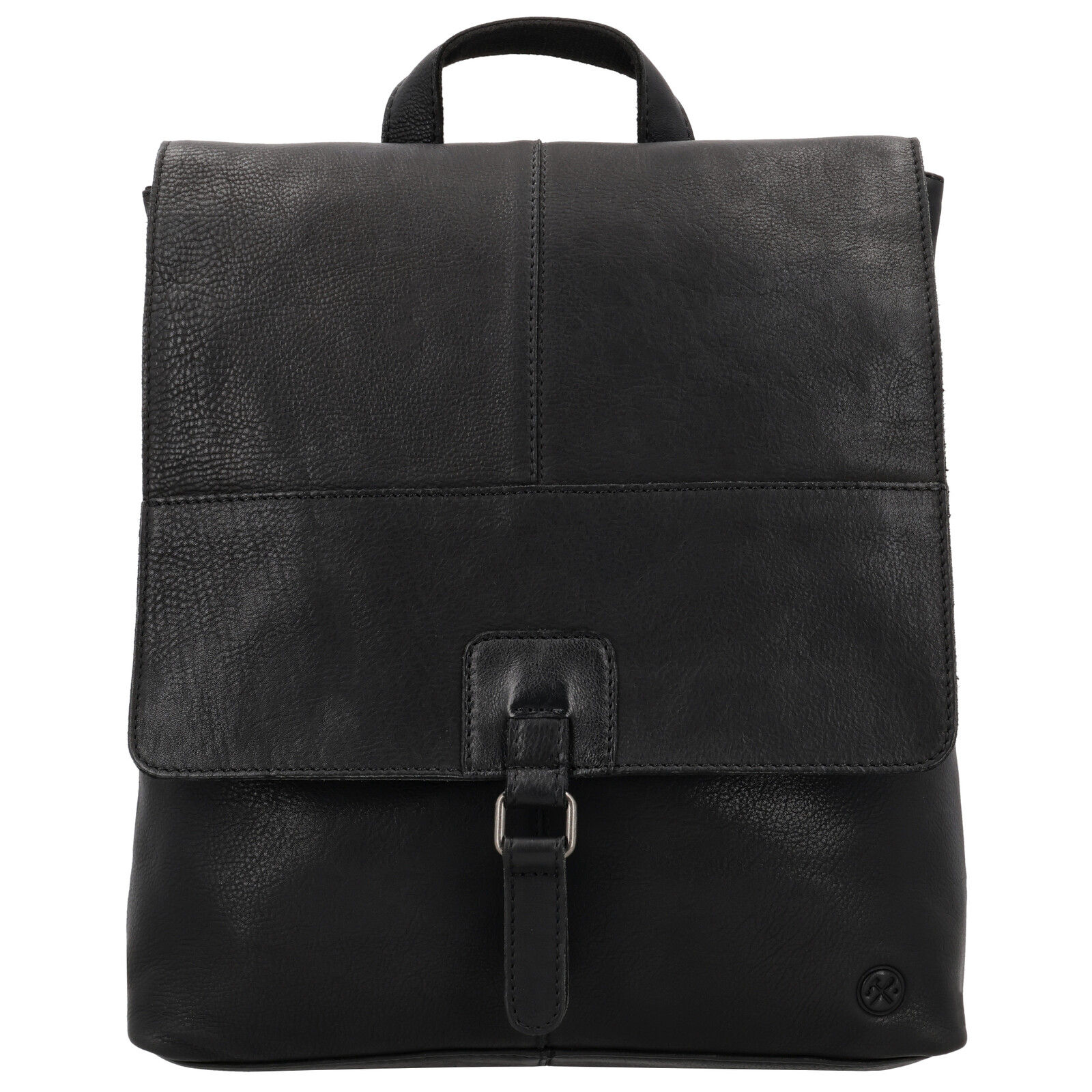 Kožený batoh Hide & Stitches Paint Rock 7,5 L - černý