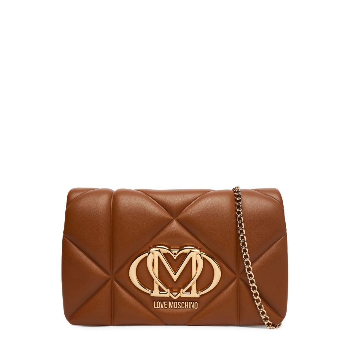 Love Moschino dámská stylová kabelka - koňaková - One size
