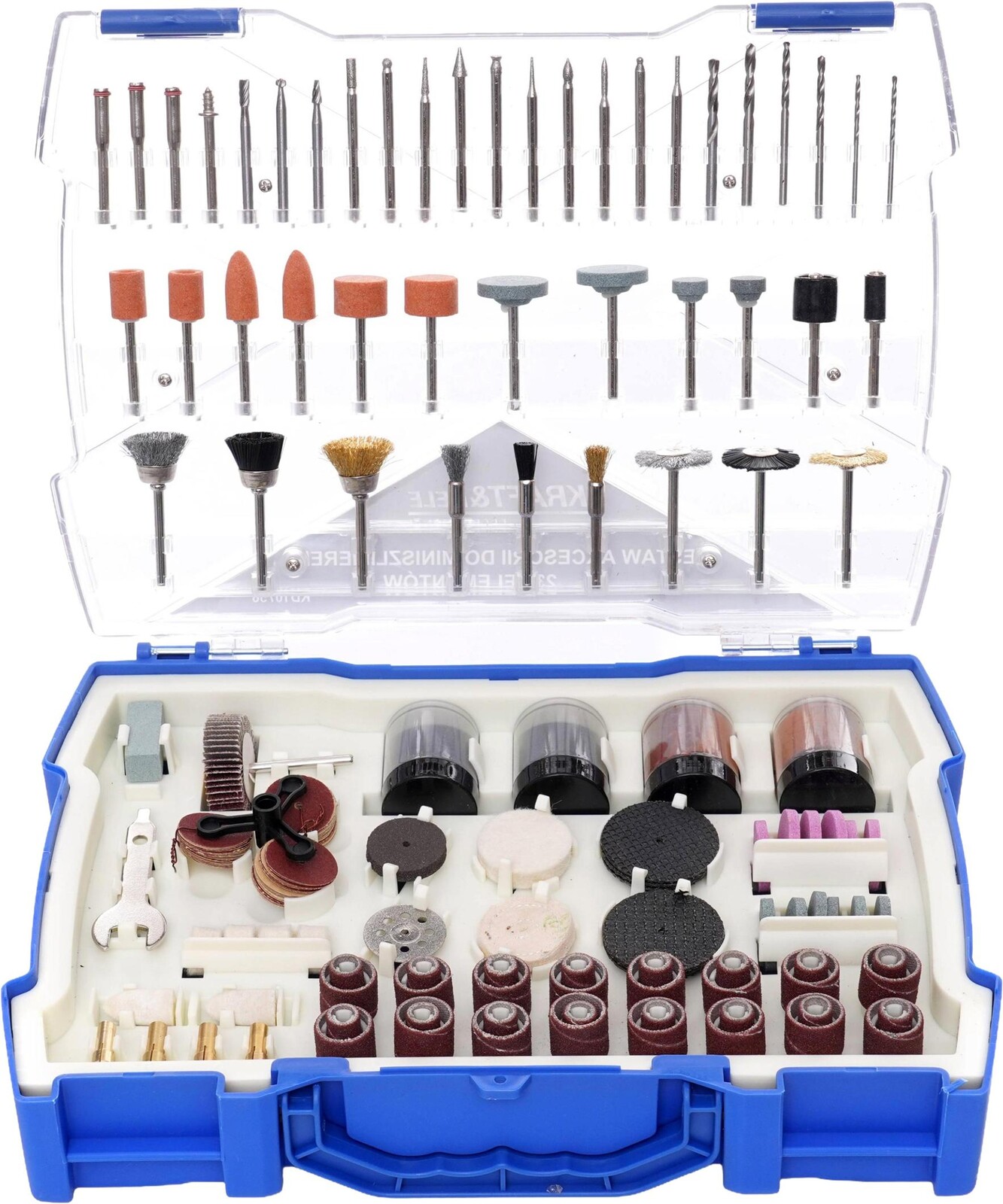 KRAFT&DELE Příslušenství k mini brusce, 239 ks KD10756