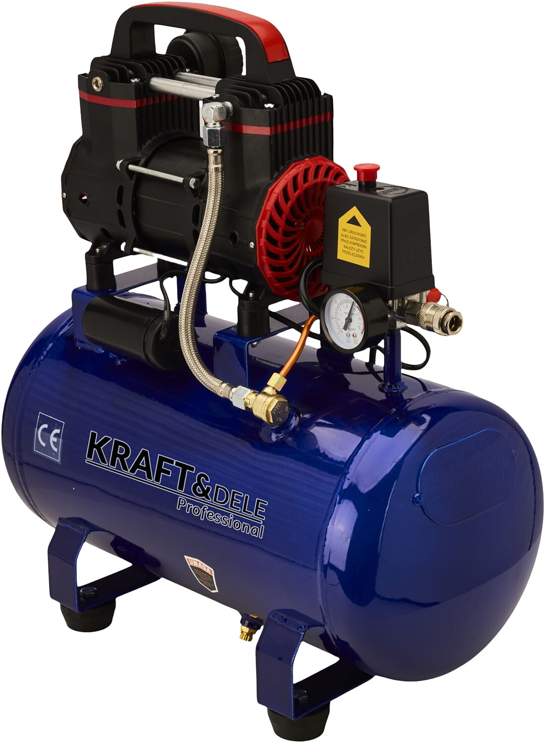 KRAFT&DELE Bezolejový kompresor 24 l, 1390 W, 220 l/min KD2128