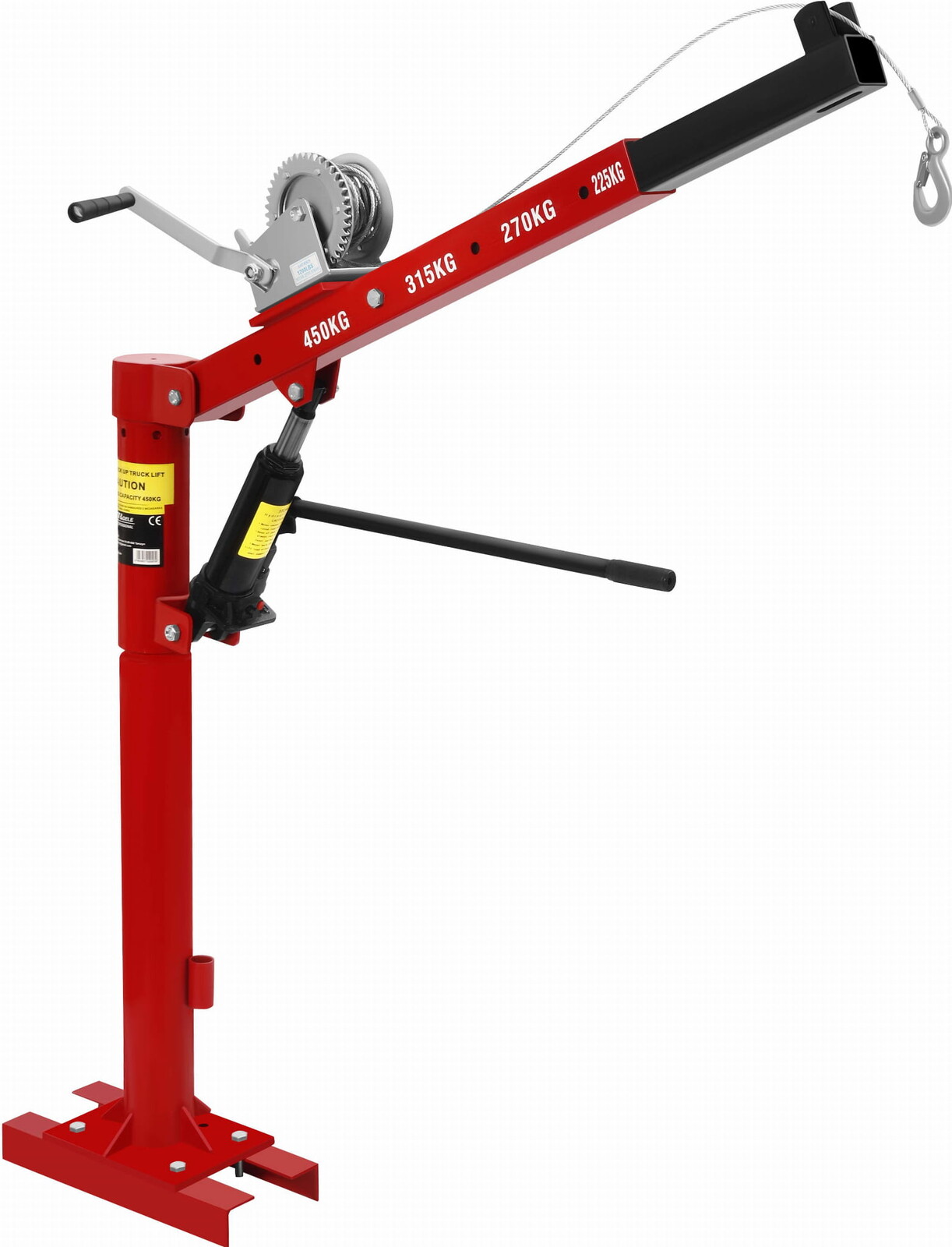 KRAFT&DELE Jeřáb HDS s navijákem o nosnosti 450 kg KD12687