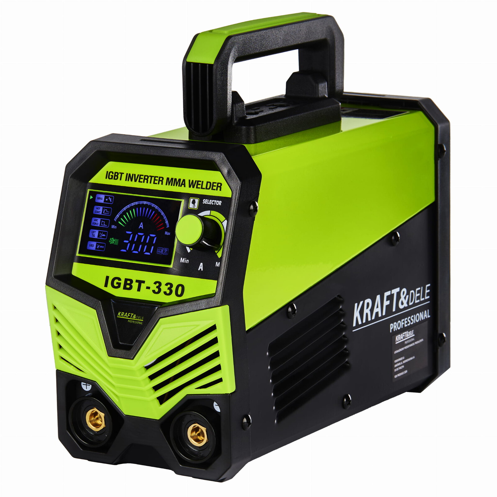 KRAFT&DELE Svářečka IGBT MMA/LIFT TIG 330 A KD1879
