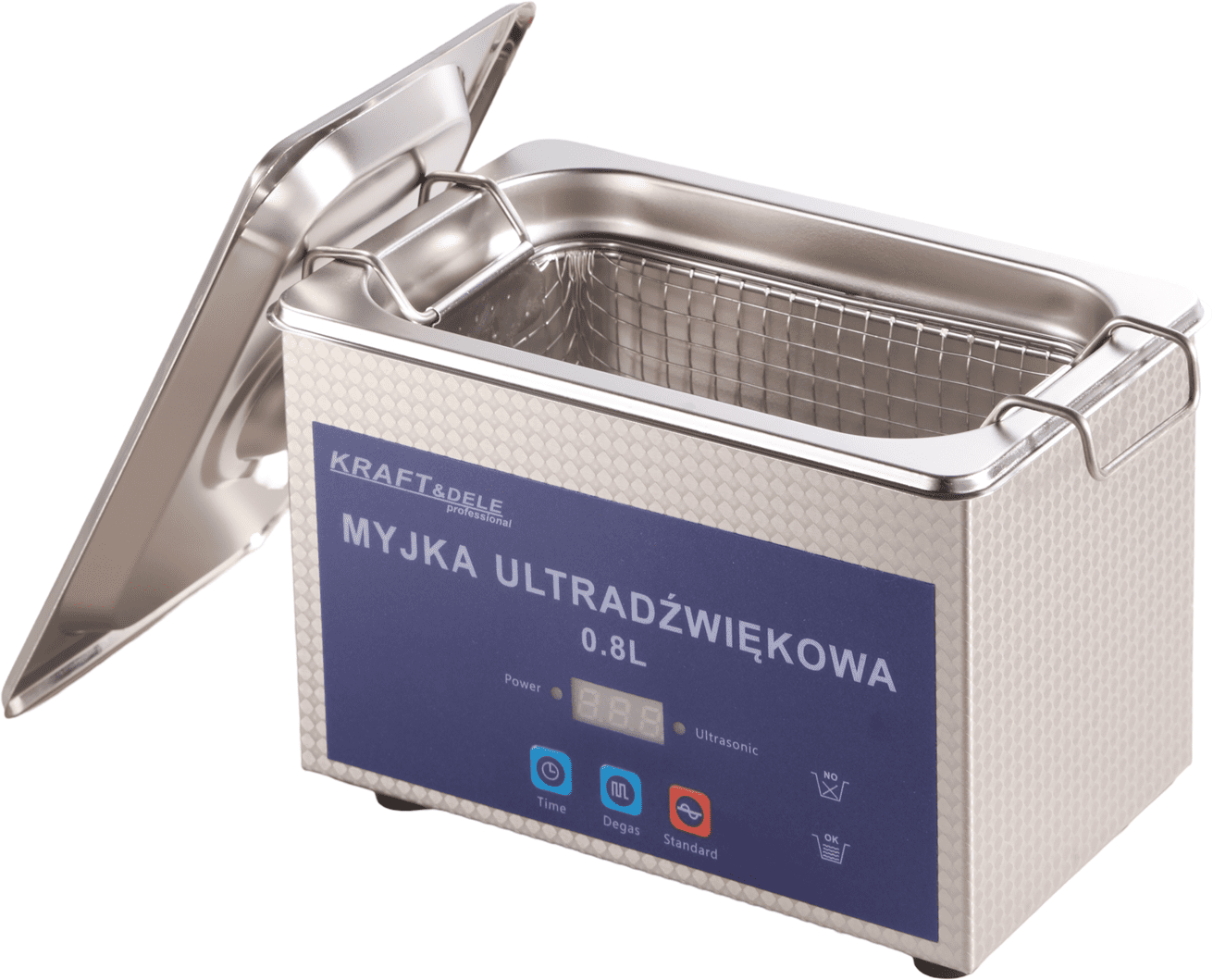 KRAFT&DELE Ultrazvuková myčka 0,8 l KD504