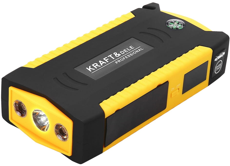 KRAFT&DELE Startovací zdroj / powerbanka 16 800 mAh, 600 A s kufříkem KD5494