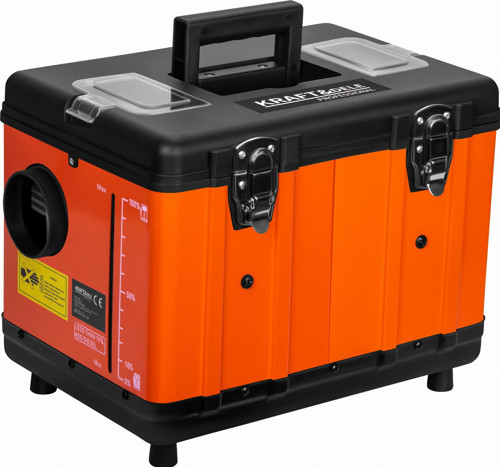 KRAFT&DELE Stálý ohřívač 9 kW 12/24/230 V KD11784