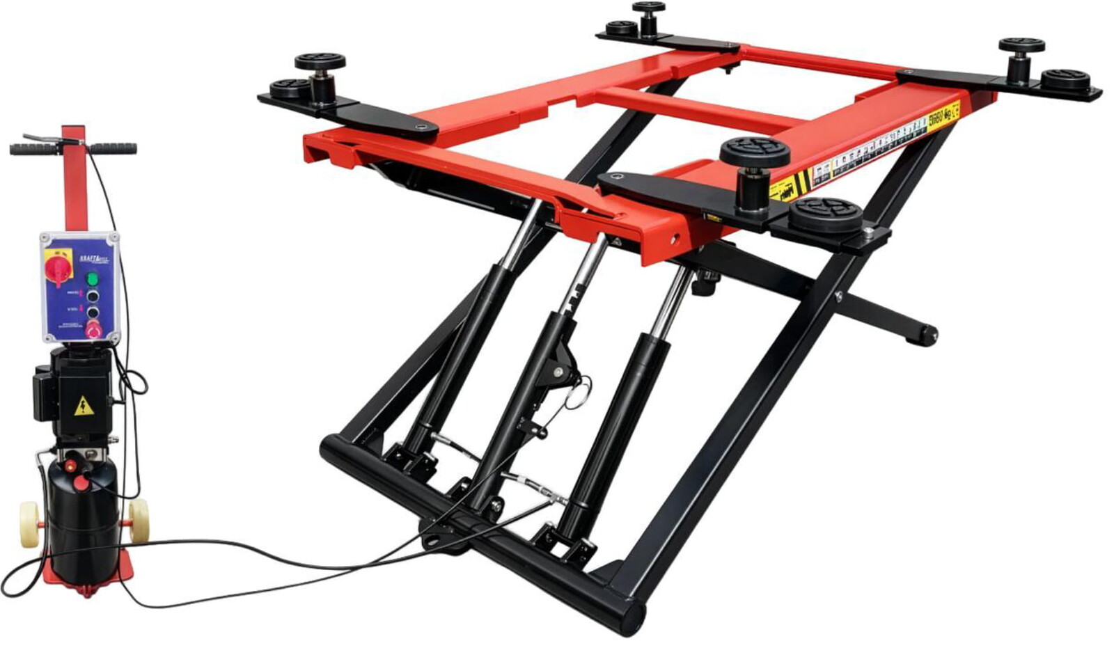KRAFT&DELE Hydraulický zvedák 2,8 t, 230 V, 2800 kg KD5824_2K