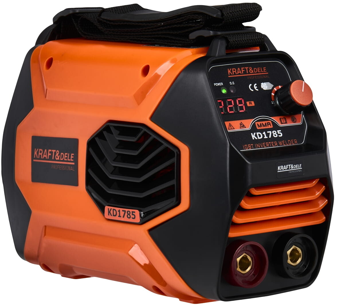 KRAFT&DELE Invertorová svářečka - 330 A, MMA, TIG, LIFT, VRD KD1785