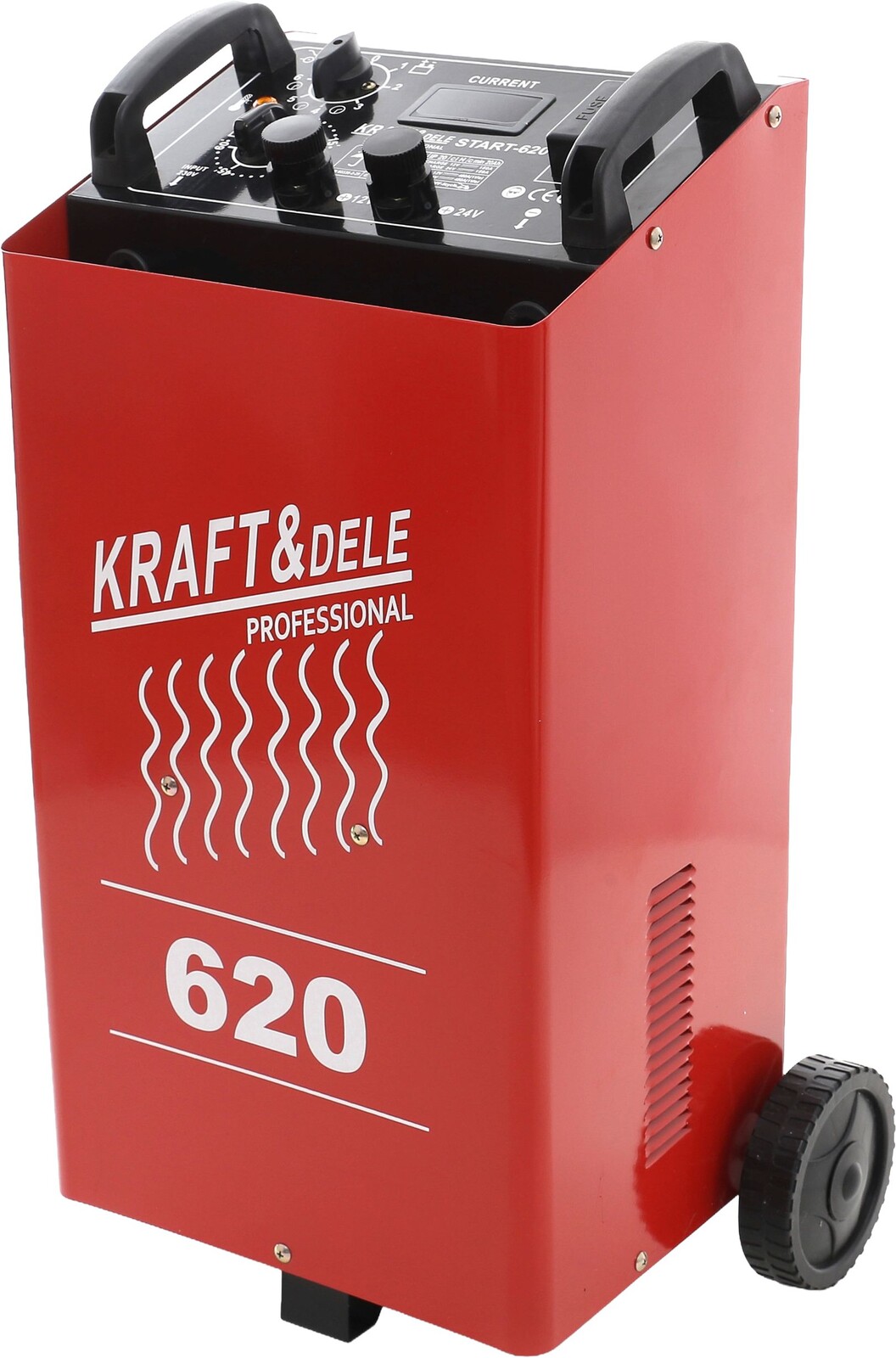 KRAFT&DELE Nabíječka s LCD displejem 250 A, 12/24 V KD1915