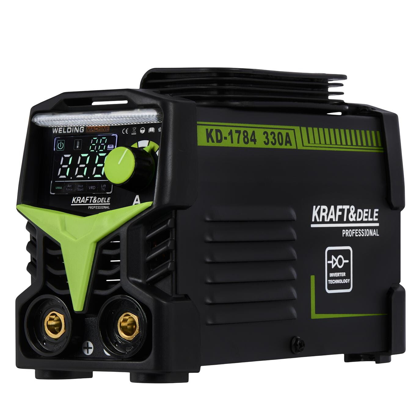 KRAFT&DELE 330 A invertorová svářečka MMA, TIG, LIFT, VRD KD1784