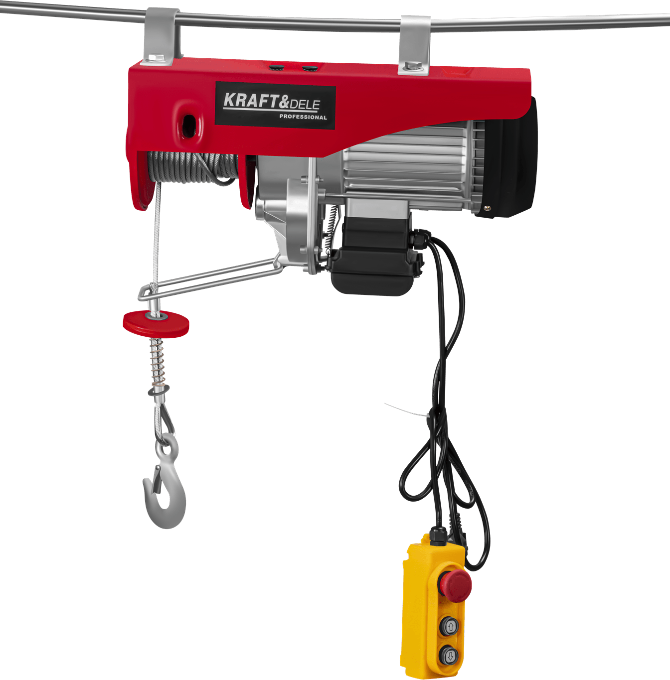 KRAFT&DELE Elektrický naviják 230 V, 1350 W, 500/1000 kg KD2192