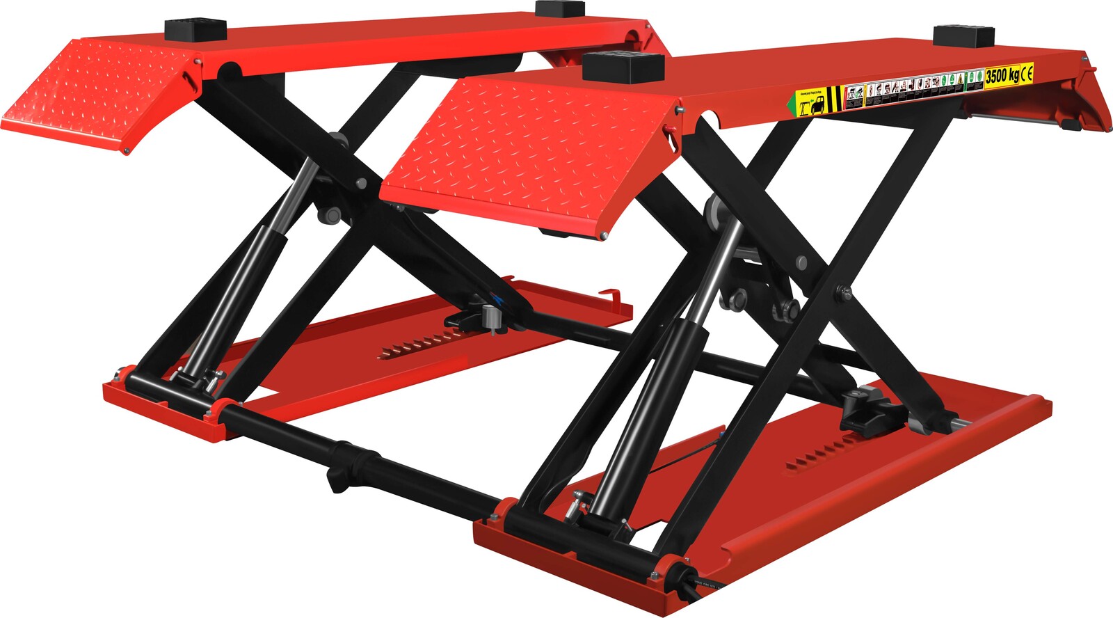 KRAFT&DELE Mobilní automatický nožičkový zvedák 230 V KD5820_2K